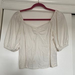 H&M Linen/Viscose Blend blouse - S